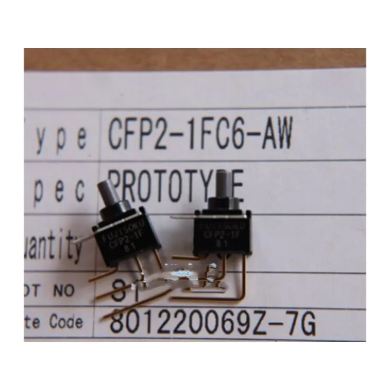 

10pcs CFP2-1F CFP2-1FC6-AW waterproof button switch 3-pin side plug