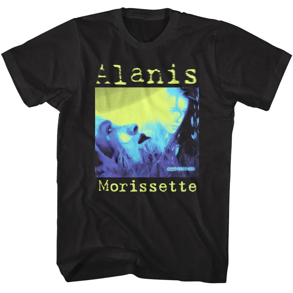 Alanis Morissette Jagged Little Pill Negative Men's T Shirt JLP Cover Alt Rock S