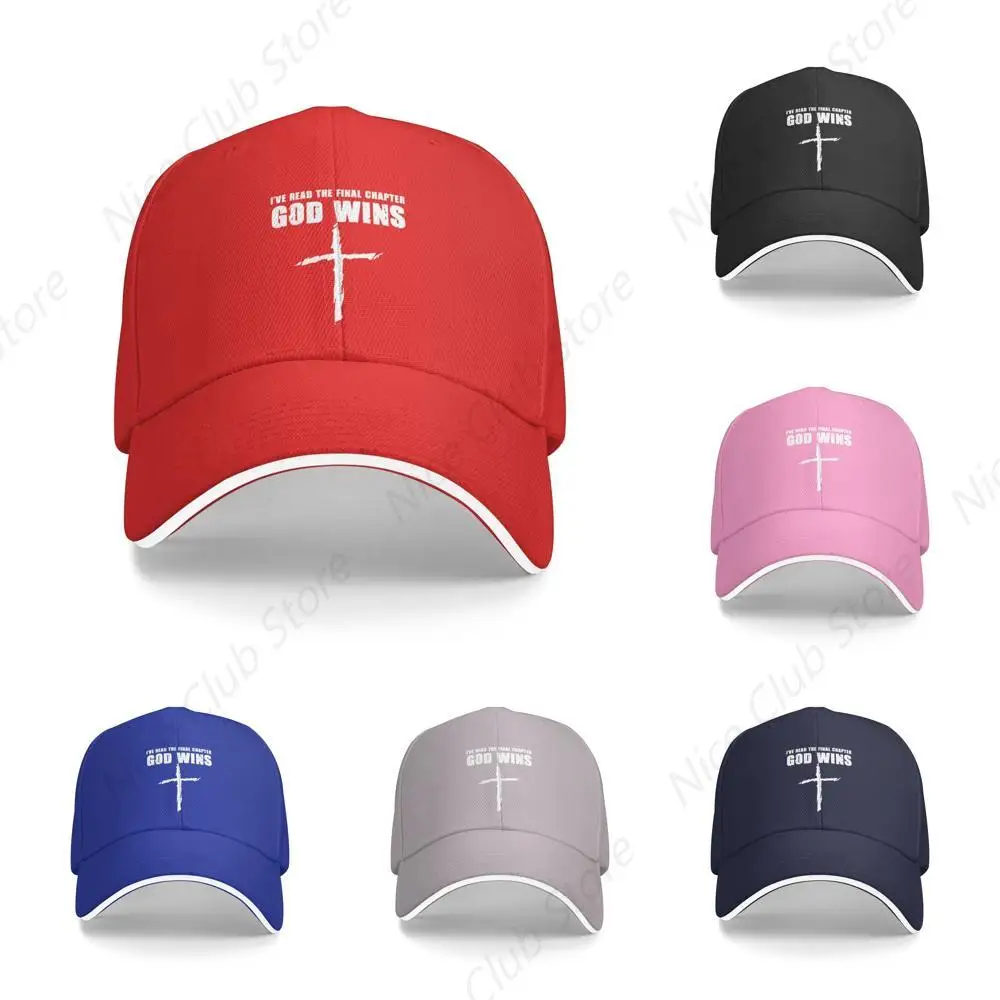 I've Read The Final Chapter god wins Men's Baseball Hat Retro Dad Hat Adjustable