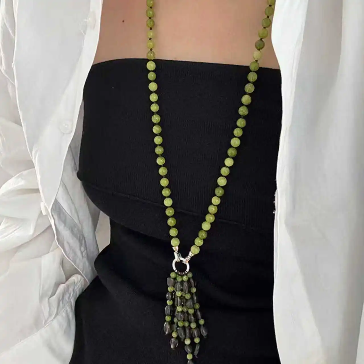 

Jenny&dave Love Crossbody Mobile Phone Chain Autumn/winter Fashion Handmade Bead Chain Jewelry Necklace Necklaces For Women