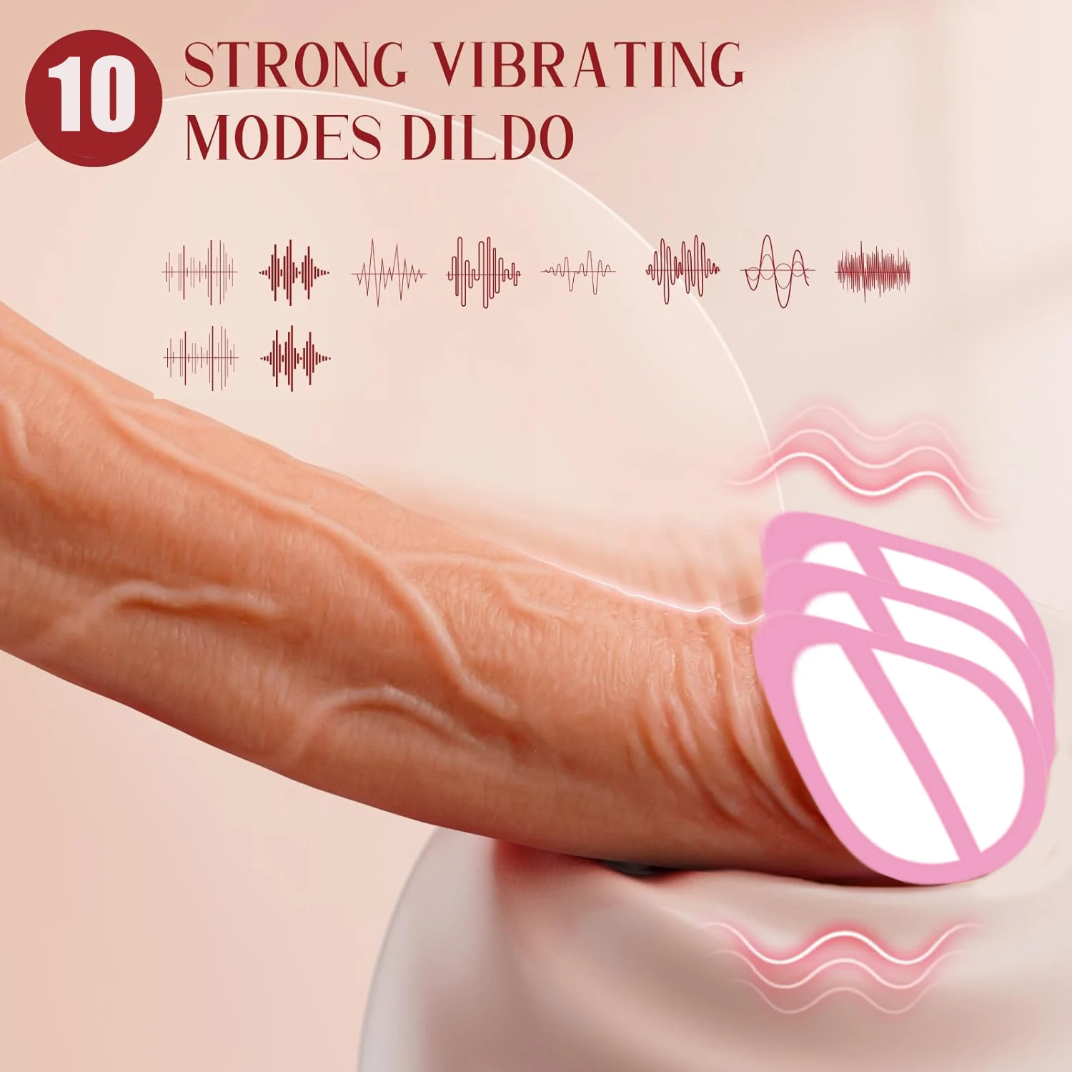 Huge Realistic Silicone Remote Control Dildo Thrusting Vibrating Female Sex Toys Penetration G Spot Clit Vagina Orgasm Massager