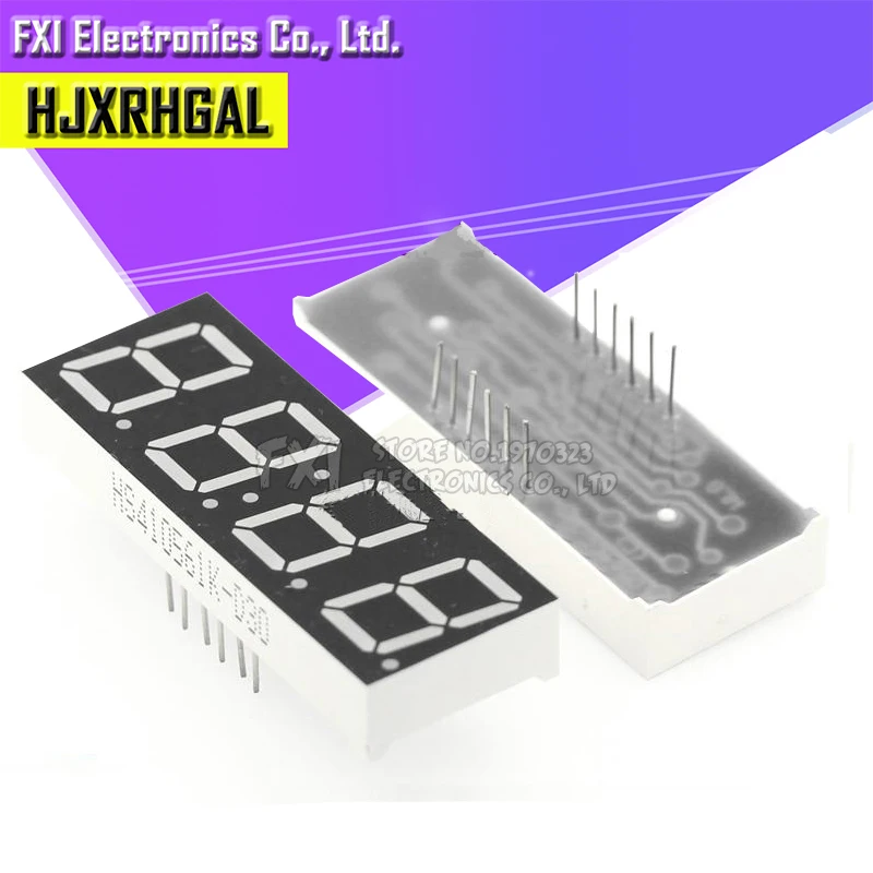 5pcs 디지털 튜브 세그먼트 일반적인 양극 빨간색 4 비트 시간 디지털 튜브 0.56 인치 12 바늘 빨간색 LED 디스플레이