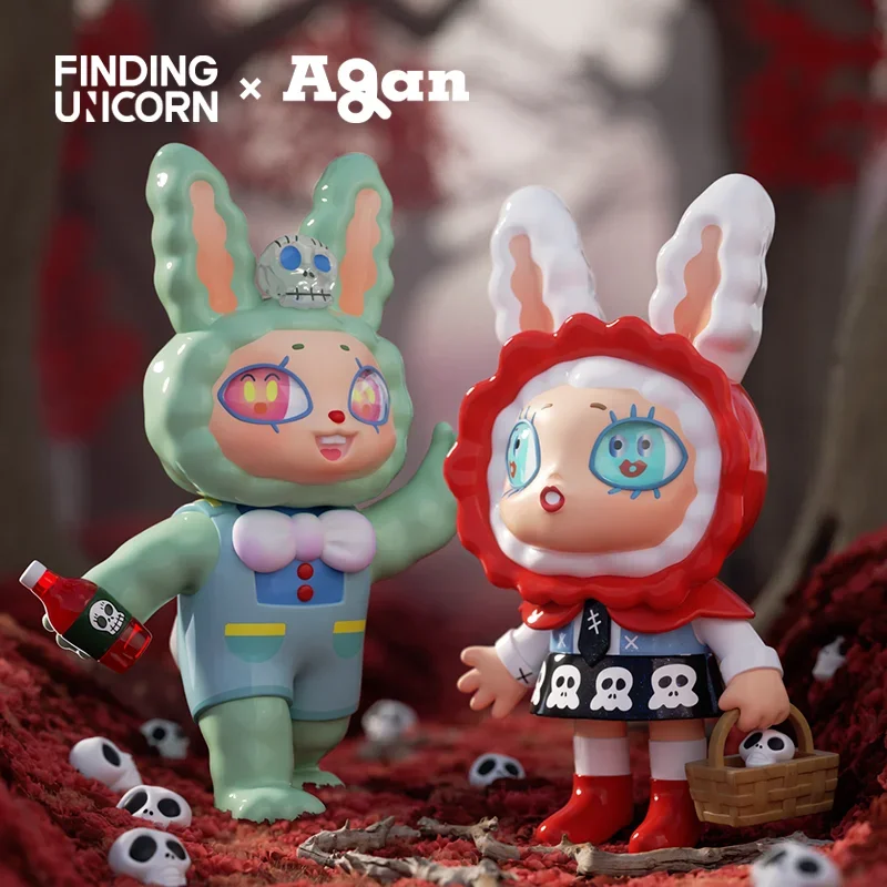 Finding Unicorn Agan-Yeaohua Dark Fairy Tale Series Blind Box Toys Kawaii Anime Action Figure Surprise Mystery Box Dolls Gift