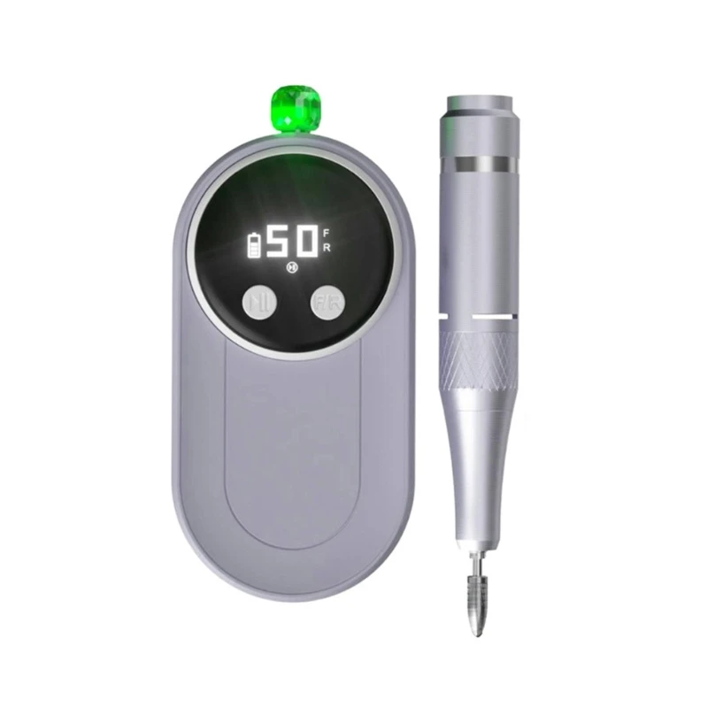 

Transportable Electric Unguis Drill Machine 50000 WHIRLS Modifiable Speed Quiet Action Rechargeable 50 Pulleys T4MB
