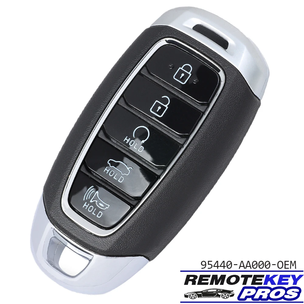 DIYKEY OEM 95440-AA000 , NYOMBEC5FOB2004 434MHz 6A Chip Smart Remtoe Key 5 Button for Hyundai Elantra Sedan 2021