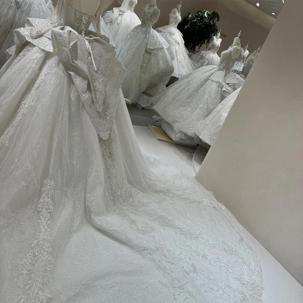 Gorgeous Wedding Dresses Princess Bridal Gowns Charming Robes Full Sleeves Floor Length Pretty Vestidos De Novia Customized 2026
