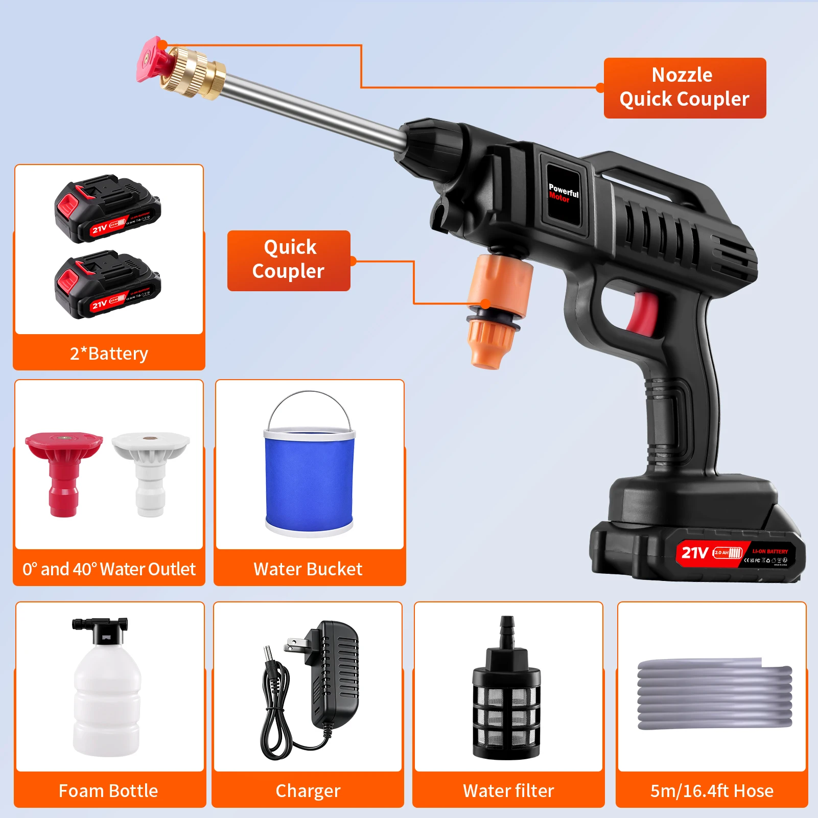 Cordless Pressure Washer 3000W - Pressure Washer 3000Psi recension och pris