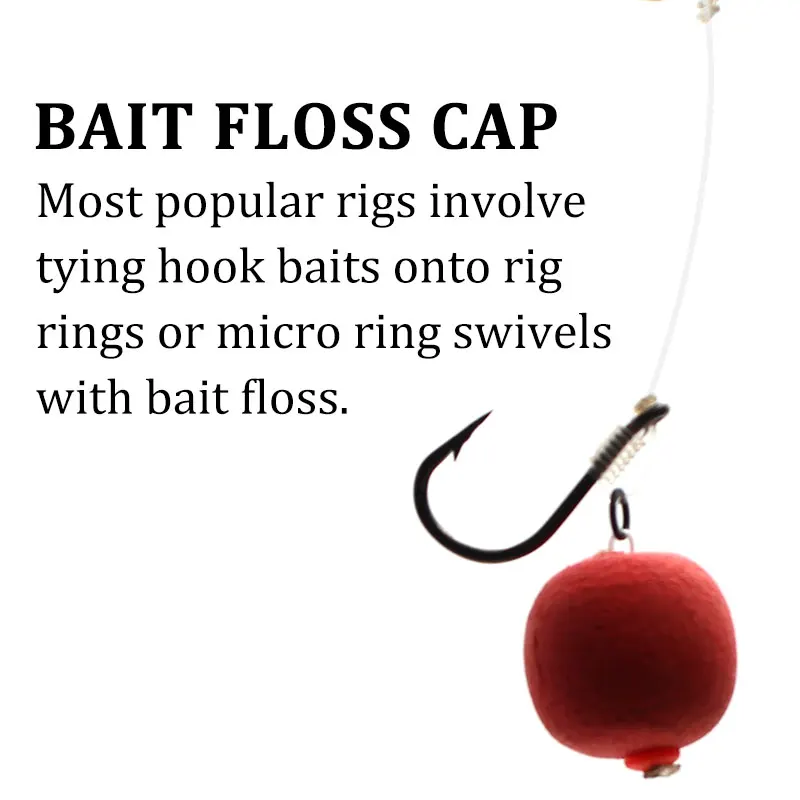 10 Cards Carp Fishing Accessories Hook Bait Floss Cap Fishing Carp Pop Up Boilies Stop Beads Carp Tackle Rigs Bait Stopper Tool