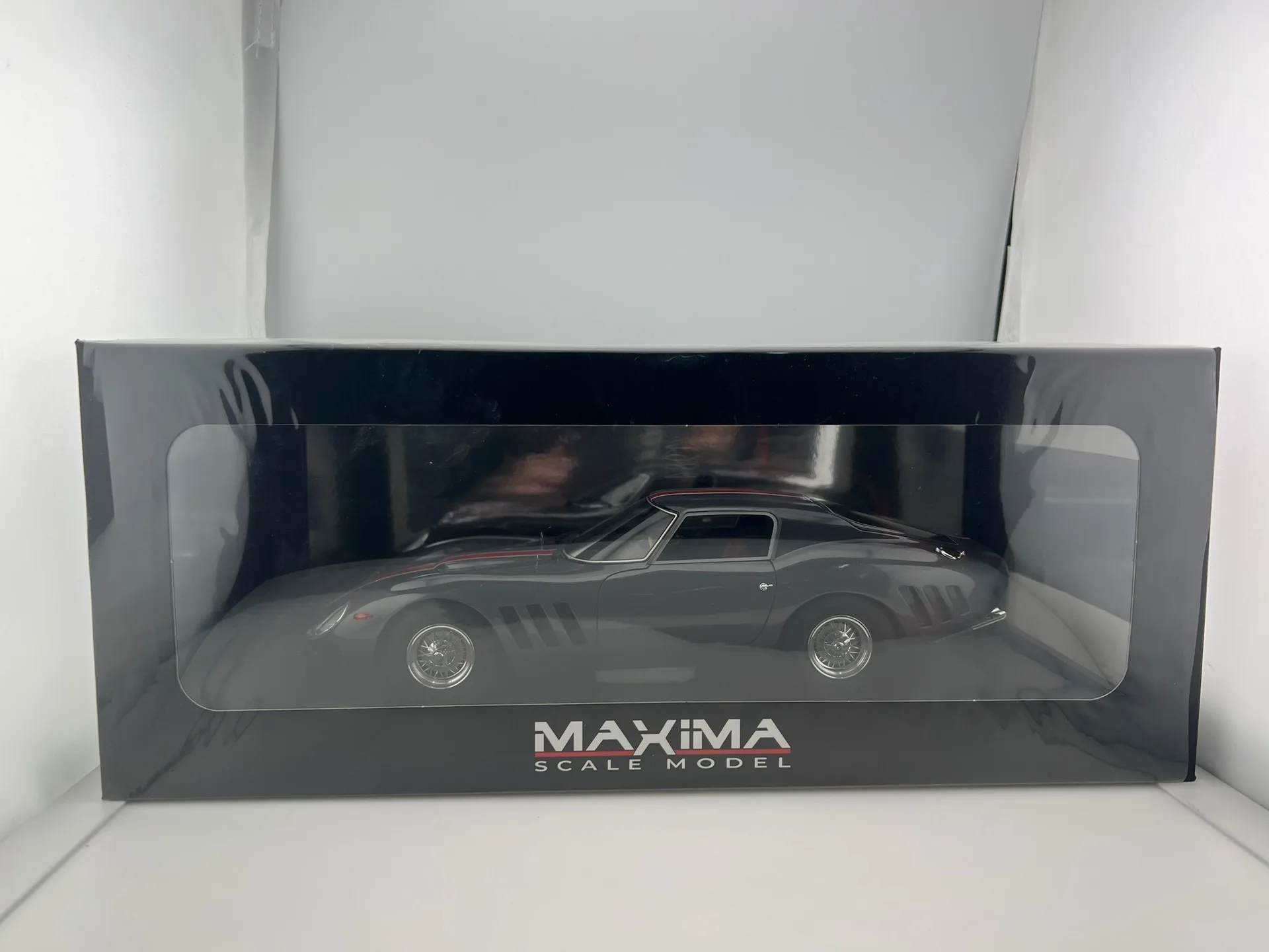 

Литой под давлением Maxima Ferrari масштаб 1/18 1963-250 Gt Drogo Speciale, модель автомобиля из смолы, Коллекционная игрушка, подарок, сувенирный дисплей