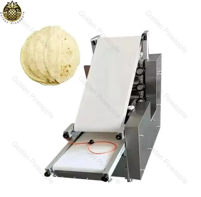 

High Quality Automatic Pizza Dough Cutting Machine Arabian Dough Press for Iraqi Salmon Pancake Commercial Round Machine
