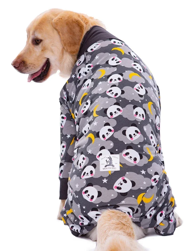 Big Dog Clothes Jumpsuit Large Dog Clothing Pajamas Corgi Samoyed Husky Labrador Golden Retriever Border Collie Costume Apparel