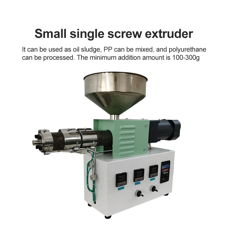 Nozzles Can Be Customized Single Screw Extruder Laboratory bench SJ25/SJ35 Plastic Extruder Machine Polymer extruder Injection