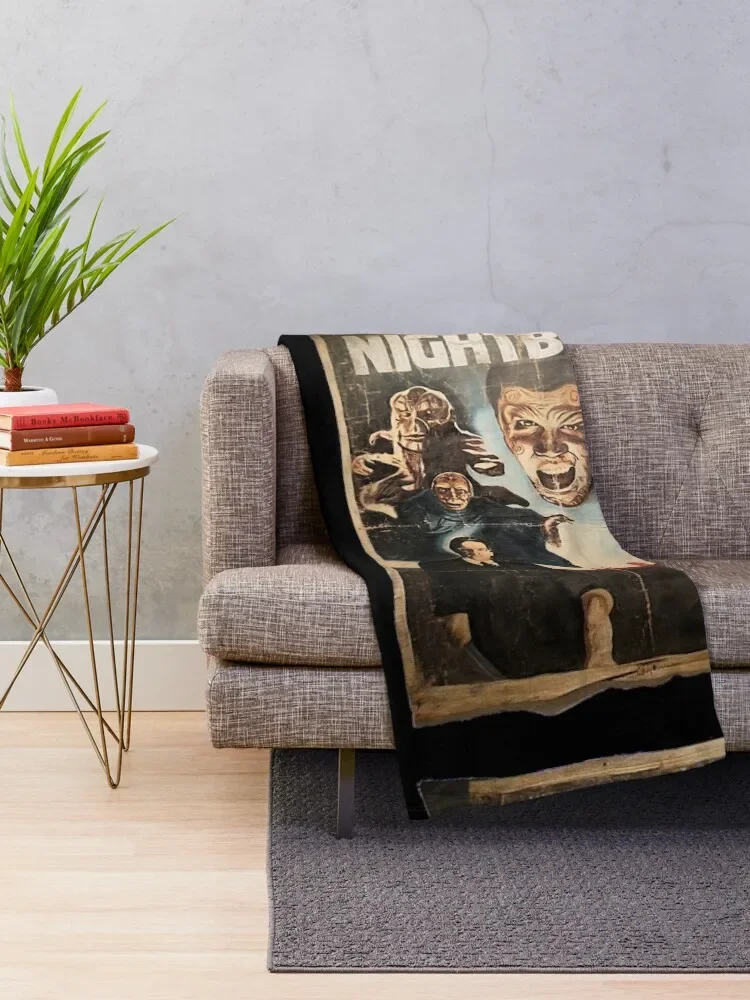 Clive Barker - Nightbreed Throw Blanket Flannels Blankets For Sofas Blankets