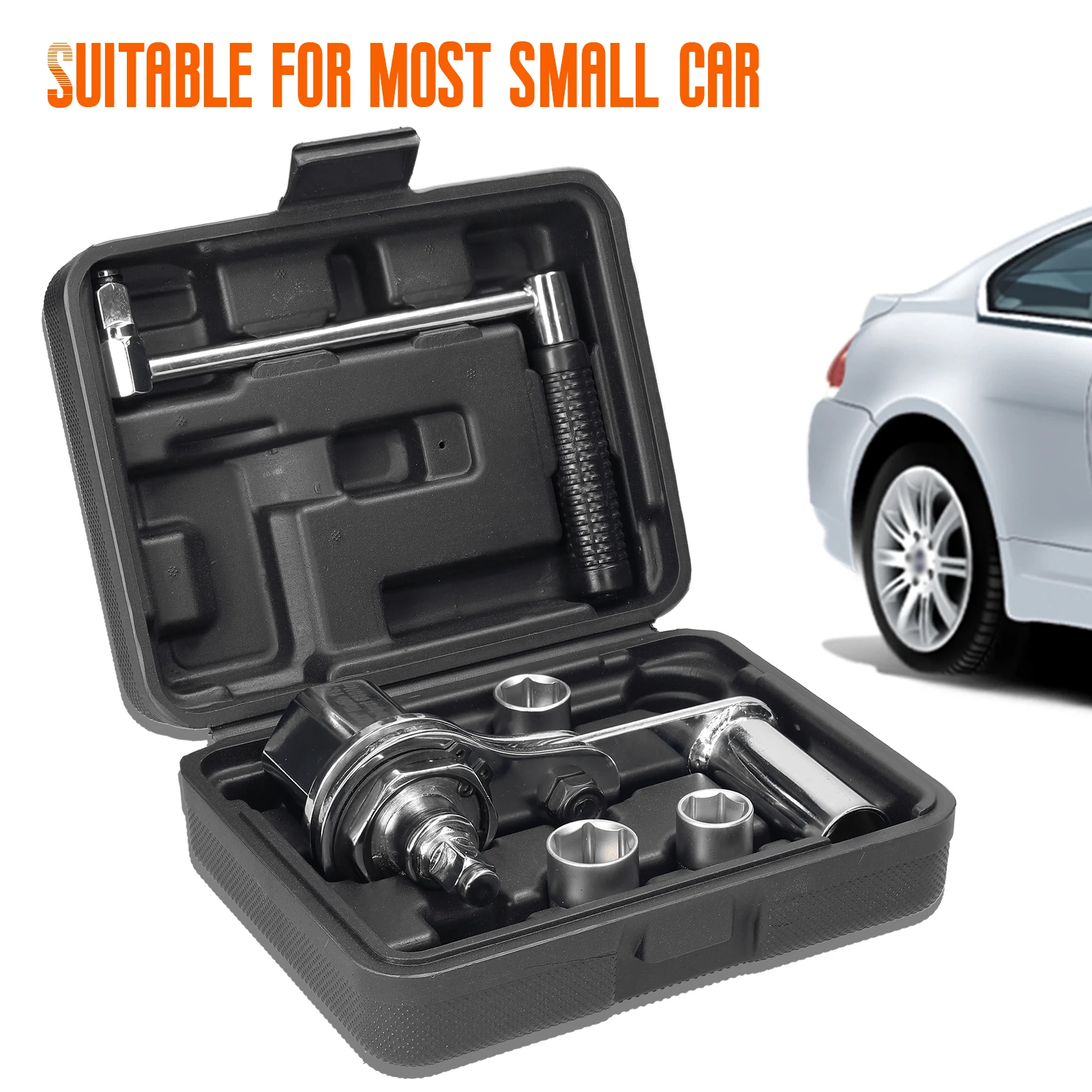 

1/2'' Car Tire Disassembly Force Wrench 1:16 Augment Force Ratio Max 680Nm Lug Nut Remover Torsional Torque Multiplier Wrench