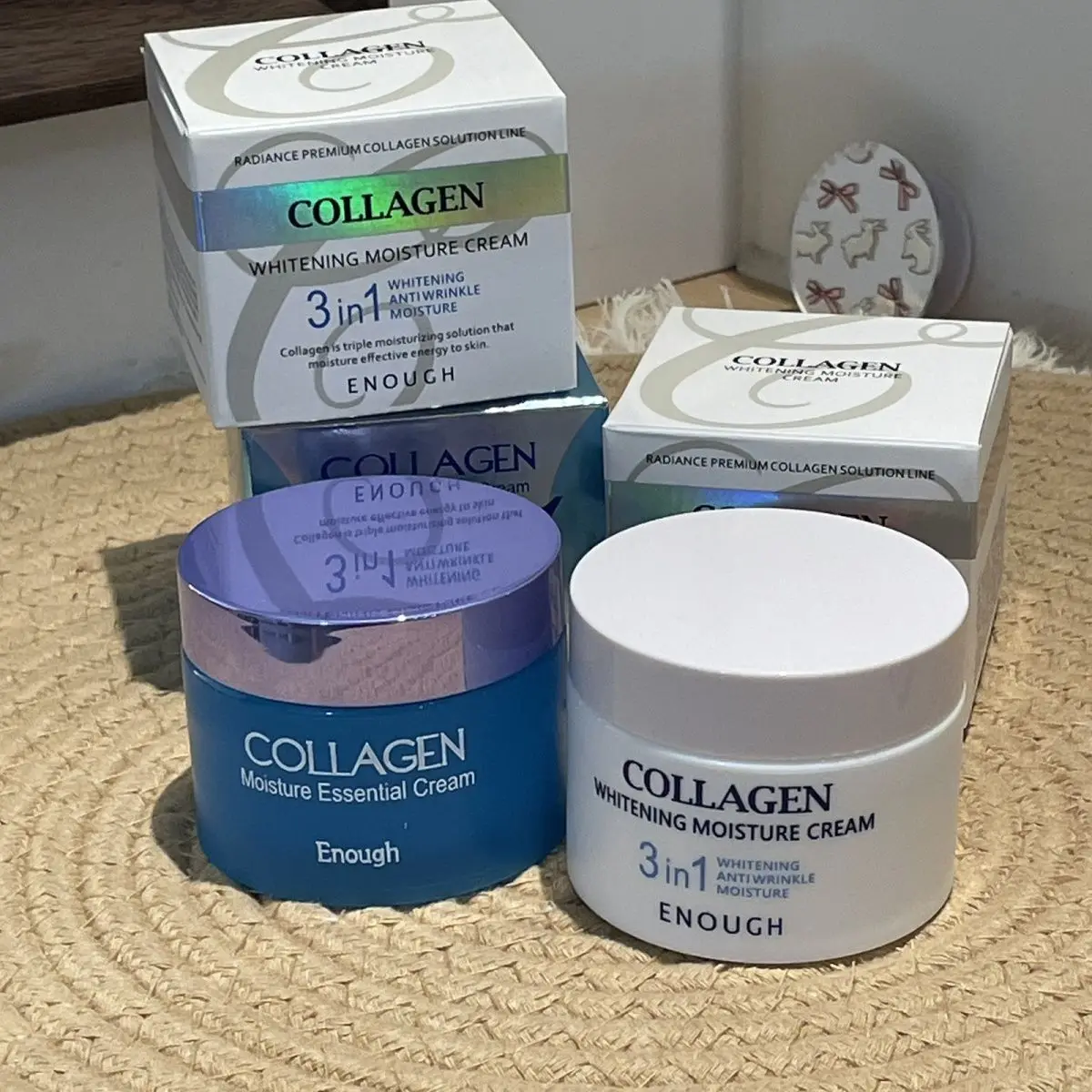 50ml-韓国コラーゲンフェイスクリーム保湿抗しわ保湿栄養補給引き締め鎮静スキンケア