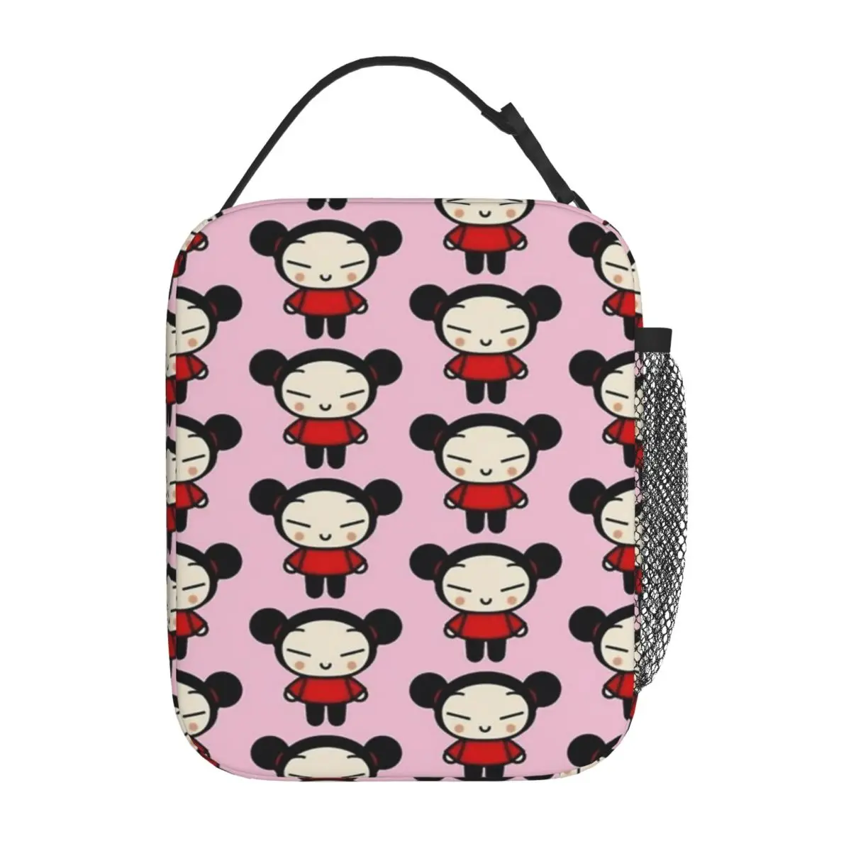 Pucca Insulated Lunch Bag for Women Children Portable Food Boxes Thermal Lunch Box Tote