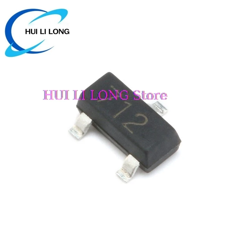 50-10pcs SM712.TCT SM712 712 SOT23 PSM712-LF-T7 SOT-23 TVS Asymmetric RS485 7/12V Lightning And Static Protection Diode