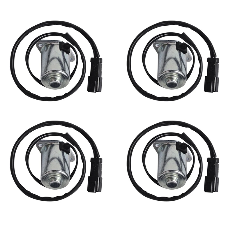 

4X High Quality 24V Solenoid Valve 20Y-60-32120 20Y-60-32121 209-60-77250 For Komatsu PC200-7 PC300-7 PC300 PC360 PC400-AD39