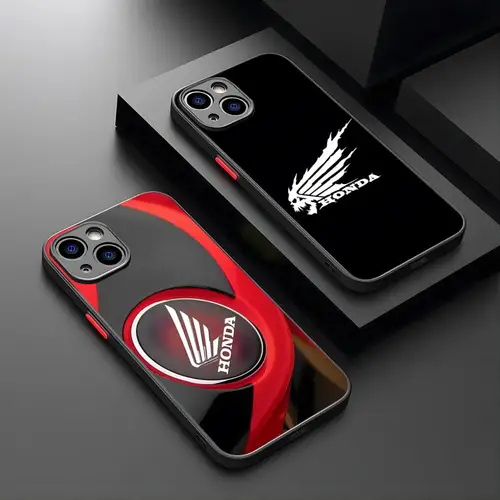 H-Hondase motorcycle Mouse Pad For iPhone 15 14 12 13 11 Pro Max boys XR XS Max Mini X 7 8 Plus matte shell Cover 