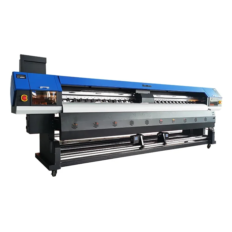 High-resolution 3.2m 4-head I3200 Eco Solvent printer  flex banner printer for outdoor advertising