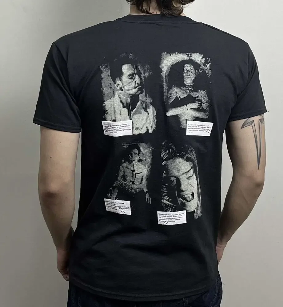 الذبيحة - تي شيرت Necroticism باللون الأسود #2