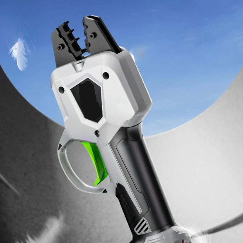 Electric Crimping Pliers Rechargeable Crimping Pliers Open Copper Wire Nose Wire Crimping Pliers Electric Terminal Connector
