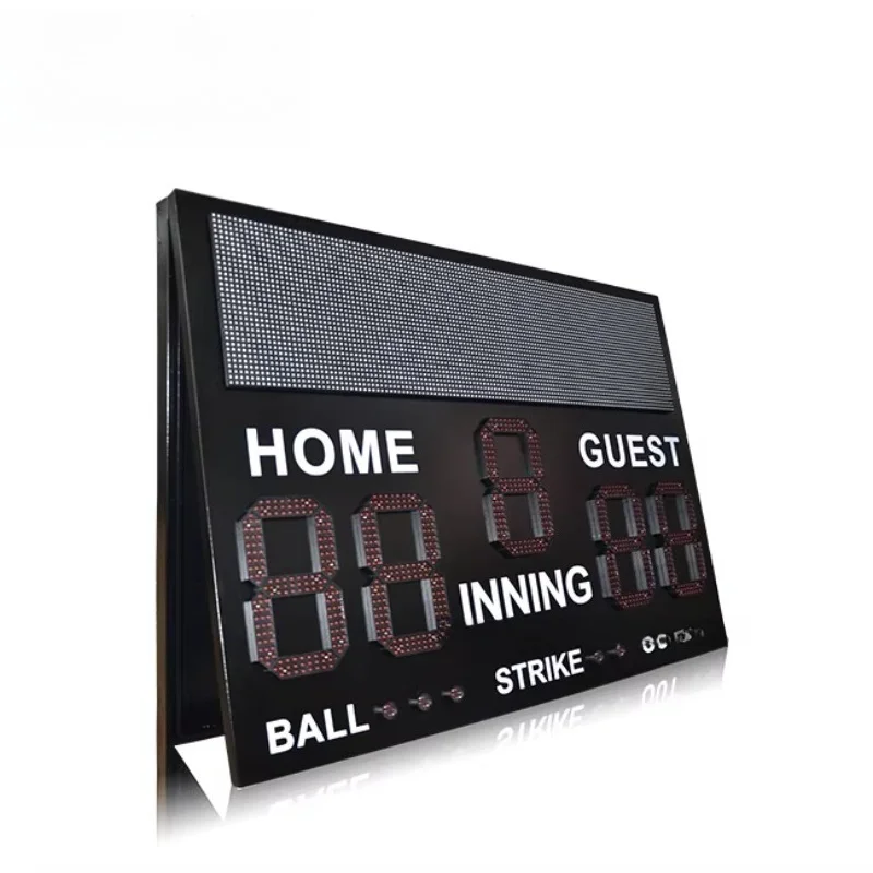 IP53 waterproof outdoor led scoreboard led baseball sports game scoreboard
