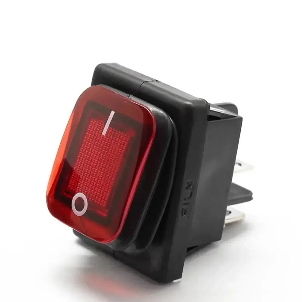 

Rocker Switch DPST 16A Rocker Switch with Waterproof Cover and 100A Surge Capability for Industrial Replacement Parts