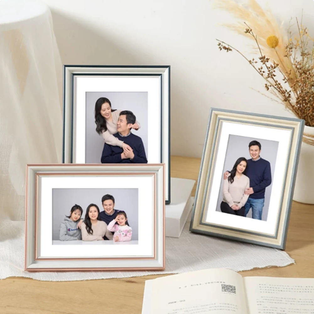 1Pcs Nordic Photo Frame Empty Frame  High-End Art Frame  Mounting And Hanging Dual-Use Model  With Sizes Of 6 Inchesto 12 Inche