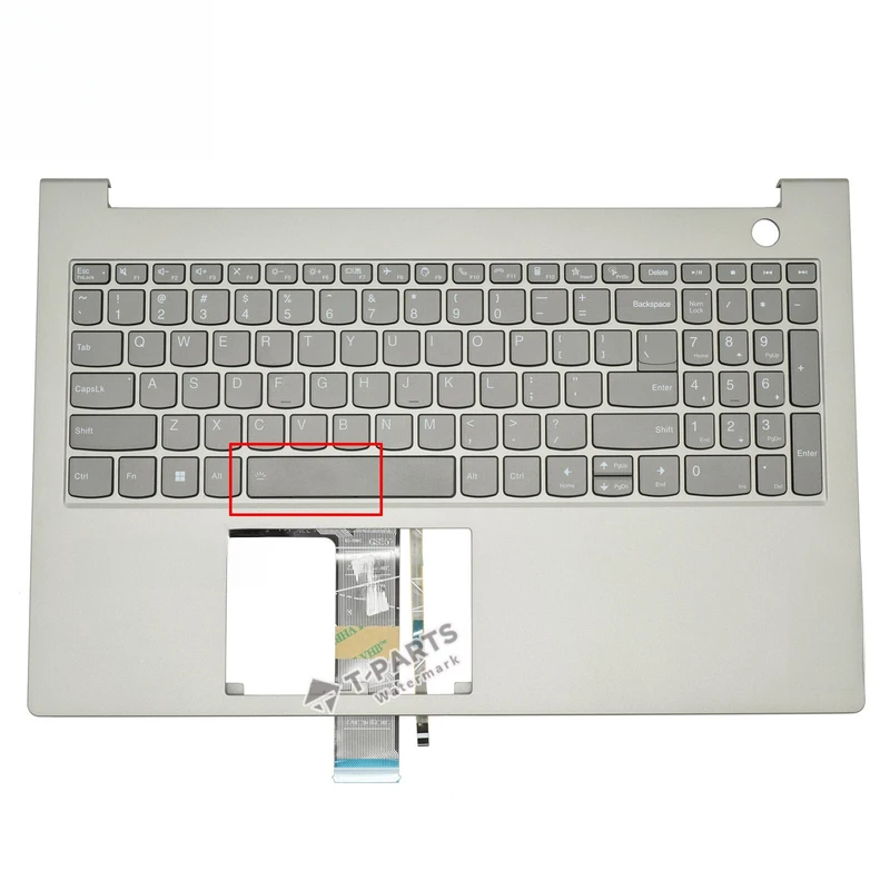 YY+New for Lenovo Thinkbook 15 G2 ITL 15 G2 ARE Upper Case Palmrest US Keyboard Sil