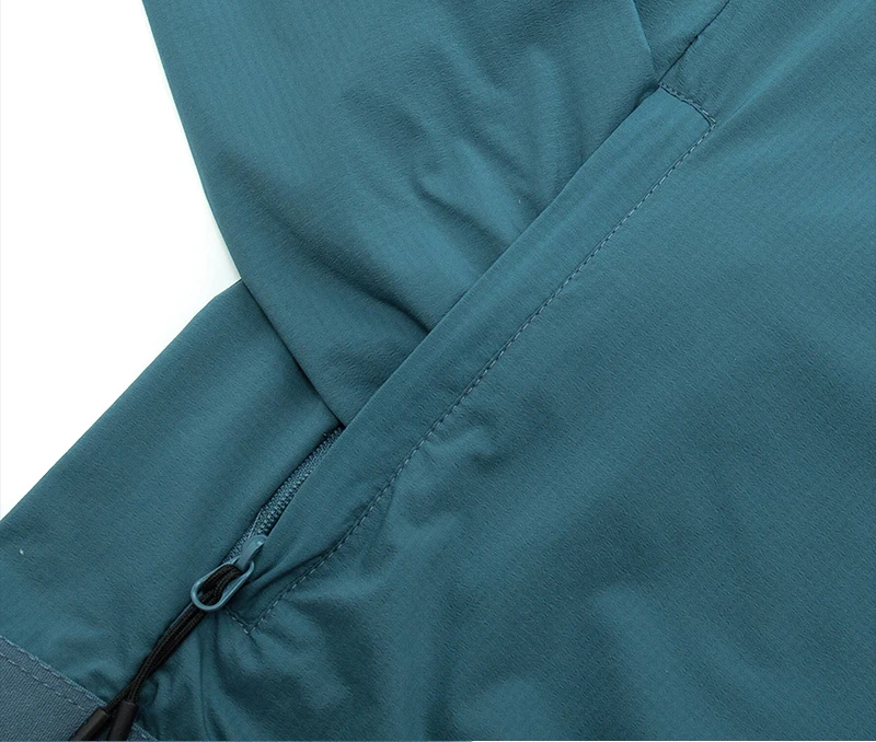 YKYW Herren winddichte wasserdichte Langarm-Radjacke YKK Doppelreißverschluss atmungsaktive MTB-Fahrradbekleidung Tops Pro Team Jersey – Detail 11