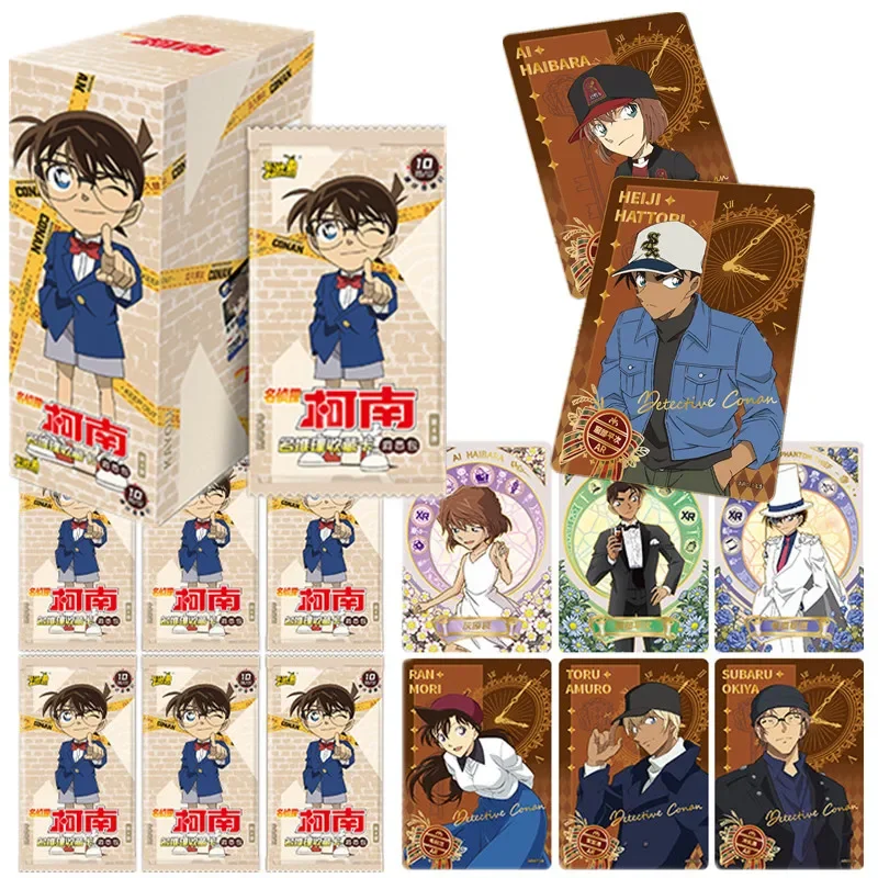 KAYOU Detective Conan Card Kudou Shinichi Kuroba Kaito Rachel Moore Fun Special Package Years Collection Card Children Toy Gifts