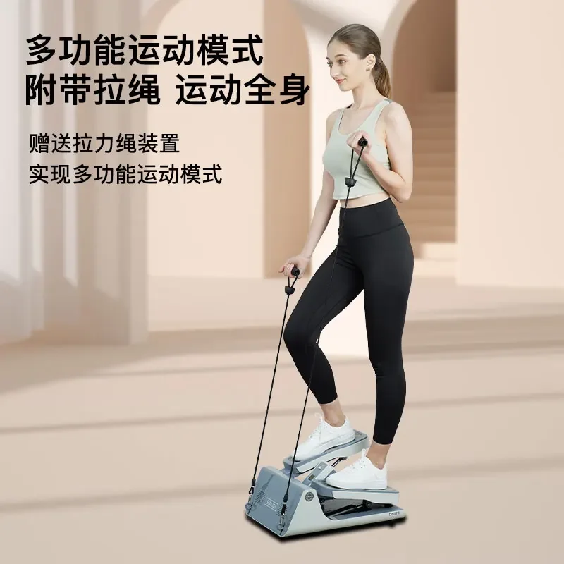 Stepping machine Home fitness equipment Walking in place Weight loss artifact Skinny legs Mountaineering machine Small silent