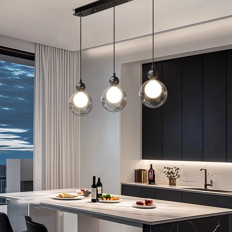 

Modern Glass Pendant Lamp Led Chandeliers for Dining Room Pendant Lights Hanging Lamps for Ceiling Pendant Lamp Indoor Lighting