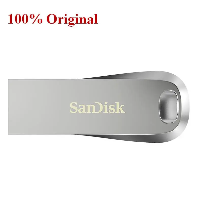 Sandisk USB 3.1 logam 256GB Flash Pen Drive Max 150 MB/s CZ74 128GB 64GB 32GB 512GB mendukung verifikasi resmi komputer Pupil