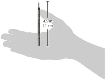 حزمة من 2 - قلم حبر جاف من السيراميك Ohto C-305 عبوات مائية، نقطة دقيقة للجسم المعدني 0.5 مم، آلية غير جافة