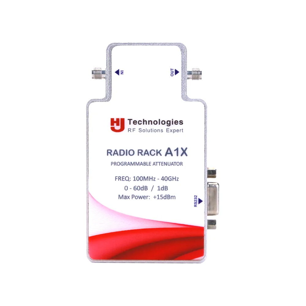 

High Quality 0-60dB 1dB/0.5dB Per Step Attenuation 100MHz-40GHz Digital RF Programmable Attenuator
