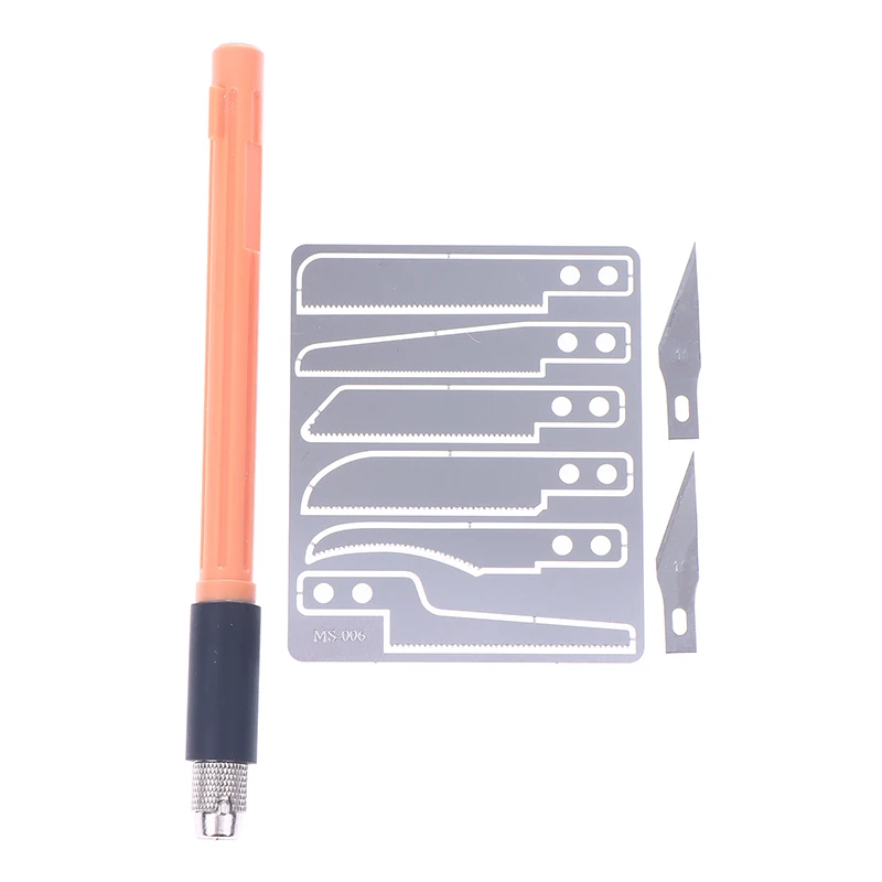 

1 шт. мини-ручная пила, модель ремесленного инструмента с 8 лезвиями «сделай сам», моделирующий нож для резки древесины, ремесленное здание