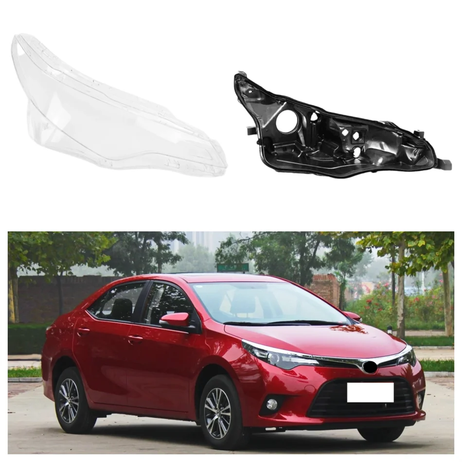 

For Toyota Levin 2014 2015 2016 2017 Car Interior Replacement Parts Lights Lens Shell Headlight Bulb Holder