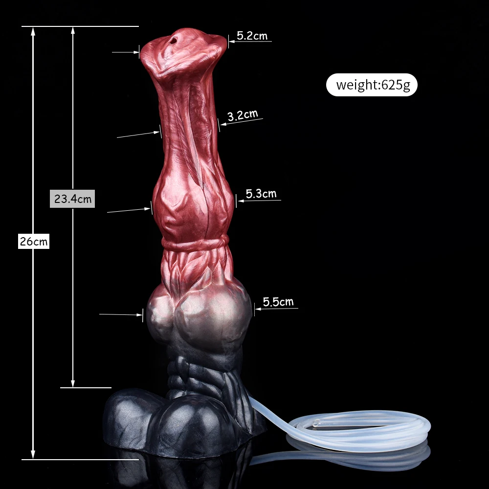 NNSX-juguetes sexuales anales de monstruo de caballo, consoladores de nudo grande de Fantasía Animal, tapón Anal, masturbación femenina, masaje de