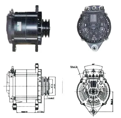 

28V 150A ALTERNATOR for JFZ2915KW13B 279400320