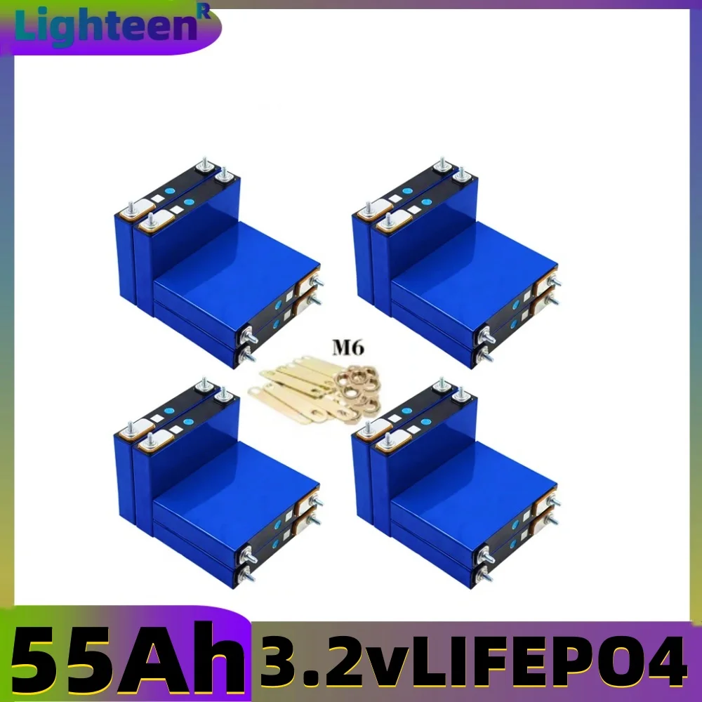 

DIY3.2V 55Ah LiFePO4 battery Lithium iron phosphate 4s 12V 24V 3C motorcycle motor power battery modification