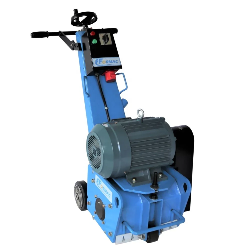 Formac Electric 10hp 250mm Road Milling Machine Concrete Asphalt Floor Milling Scarifier Machine