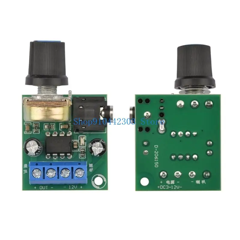 L4MD LM386 Soundverstärkerplatine 3V-12V Digitaler Stereo-Leistungsverstärker 0,5W-10W – Detail 10