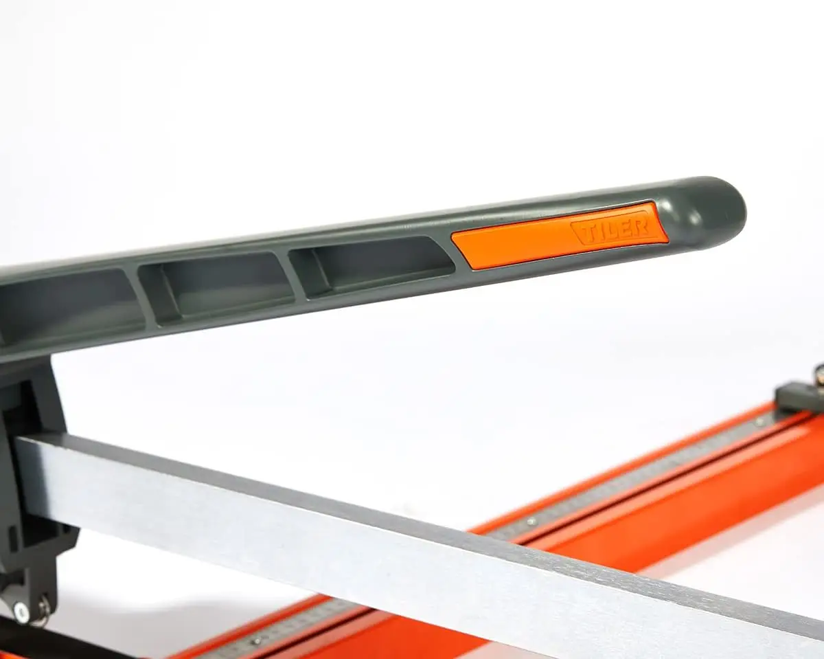 40 Inch Manual Tile Cutter, Professional Porcelain Ceramic Raptor Tile Cutter All-Iron Frame with Adjustable Laser Guide, Tungst