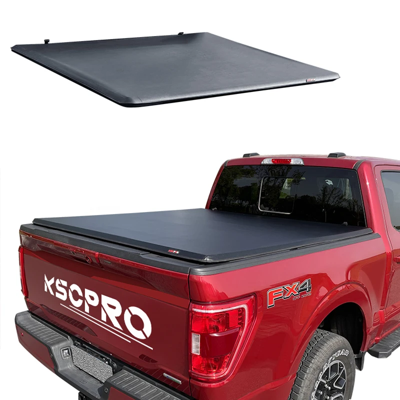 KSCPRO SR Series Soft Roll Up Truck Bed Tonneau Cover for Nissan Titan 2016-2023 5.5' Bed