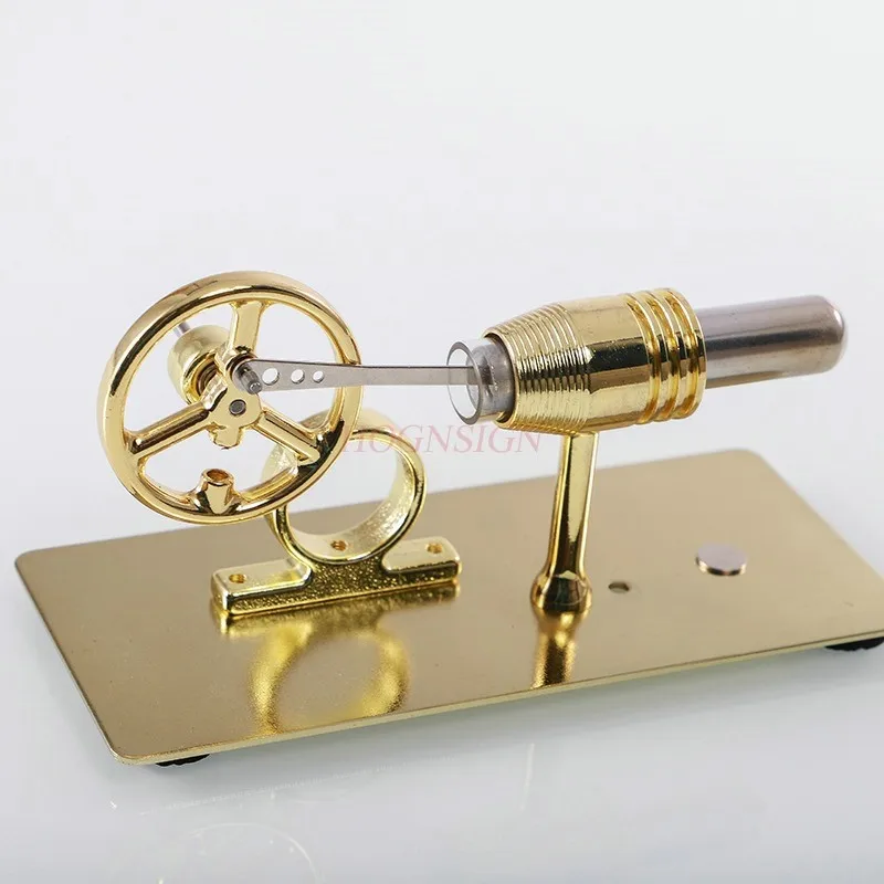 Model zbiornika silnika Termiczny samochód Mikrogenerator Silnik parowy Model silnika