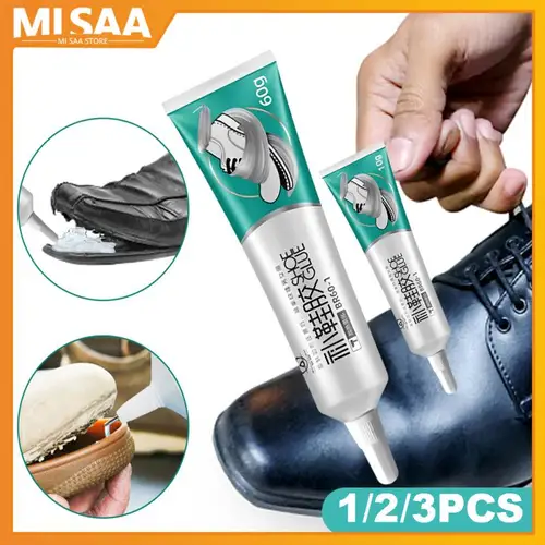 Pegamento súper fuerte para reparación de zapatos, adhesivo instantáneo impermeable, pegamento de tela fuerte Universal, reparación de cuero de fábrica, 1-3 uds.