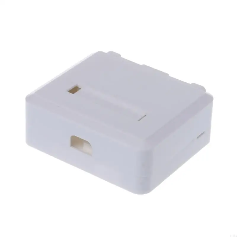 F3MA ثنائي المنفذ شبكة إيثرنت LAN جيجابت RJ45 Cat6 منفذ لوحة الحائط المقبس كيستون غطاء حماية