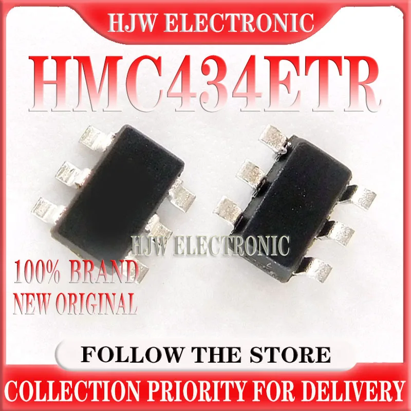 

1-10 шт. HMC434ETR HMC434ET HMC434E HMC434 HMC IC FREQ разделитель фотоэлементов SOT26 RF переключатель электронных компонентов